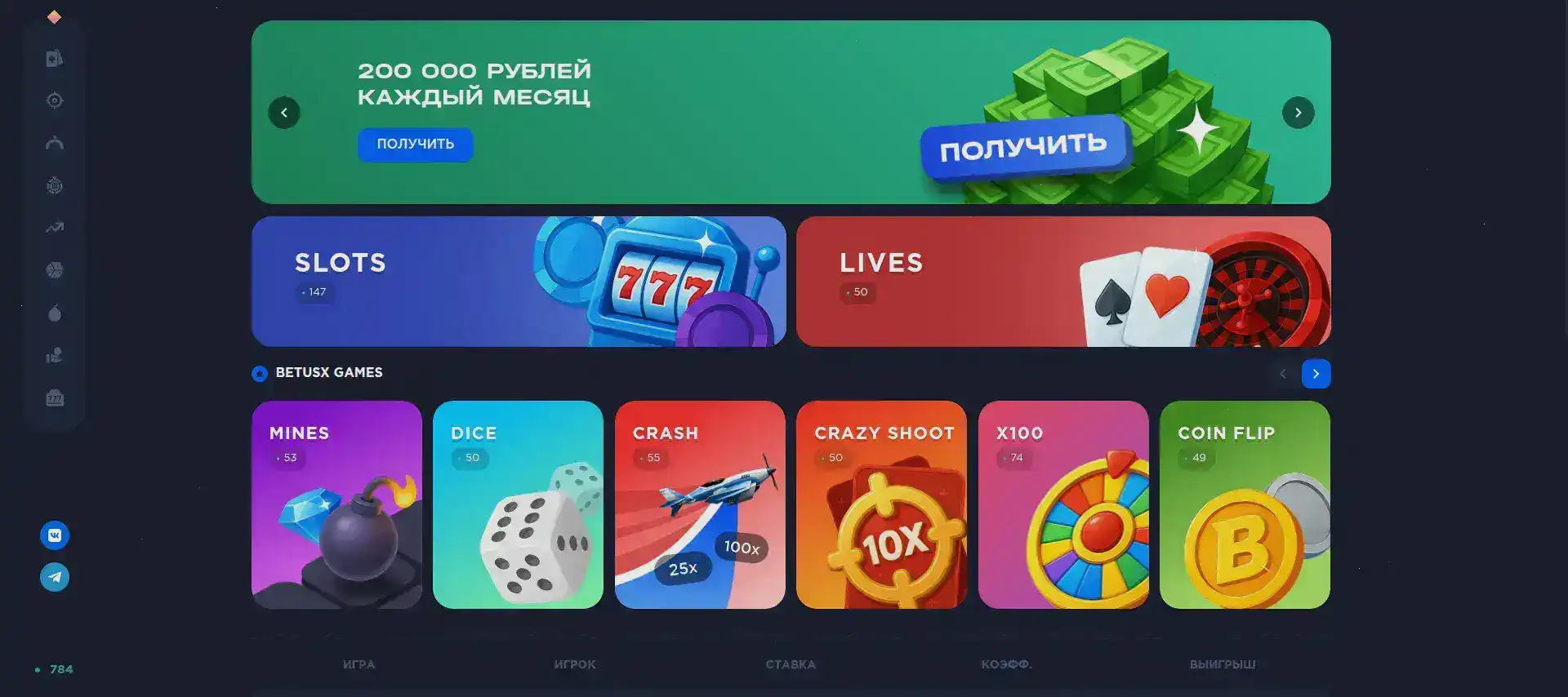 Игровые автоматы Ggbet казино на официальном сайте